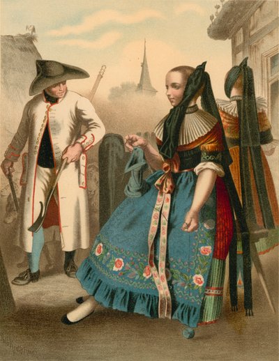 Costume allemand, Braunschweig - Albert Kretschmer